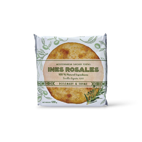 Ines Rosales Rosemary & Thyme Torta 180g
