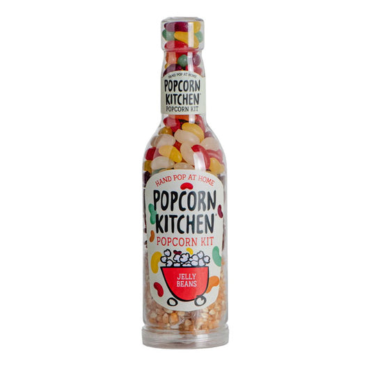 POPCORN KITCHEN Pop At Home Jelly Beans Gift Bottle Kit 520g