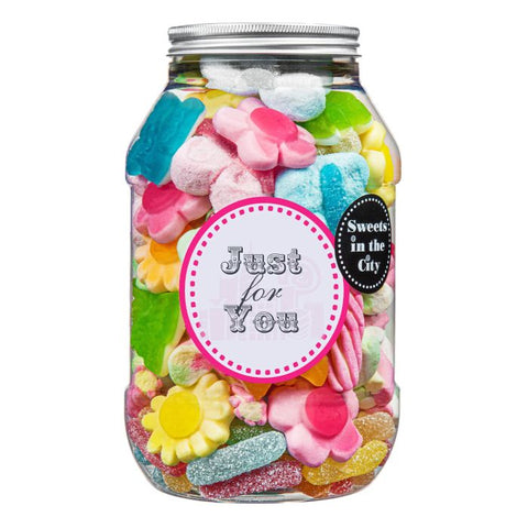 SWEETS IN THE CITY Just For You Gift Jar 450g