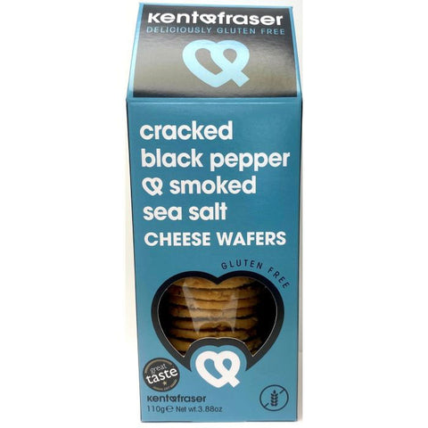 KENT & FRASER Gluten Free Oak-Cracked Black Pepper & Smoked Sea Salt 110g