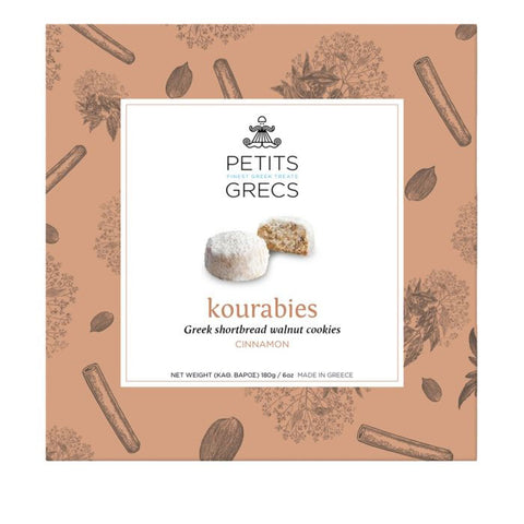 PETITS GRECS Kourabies with Greek Coffee