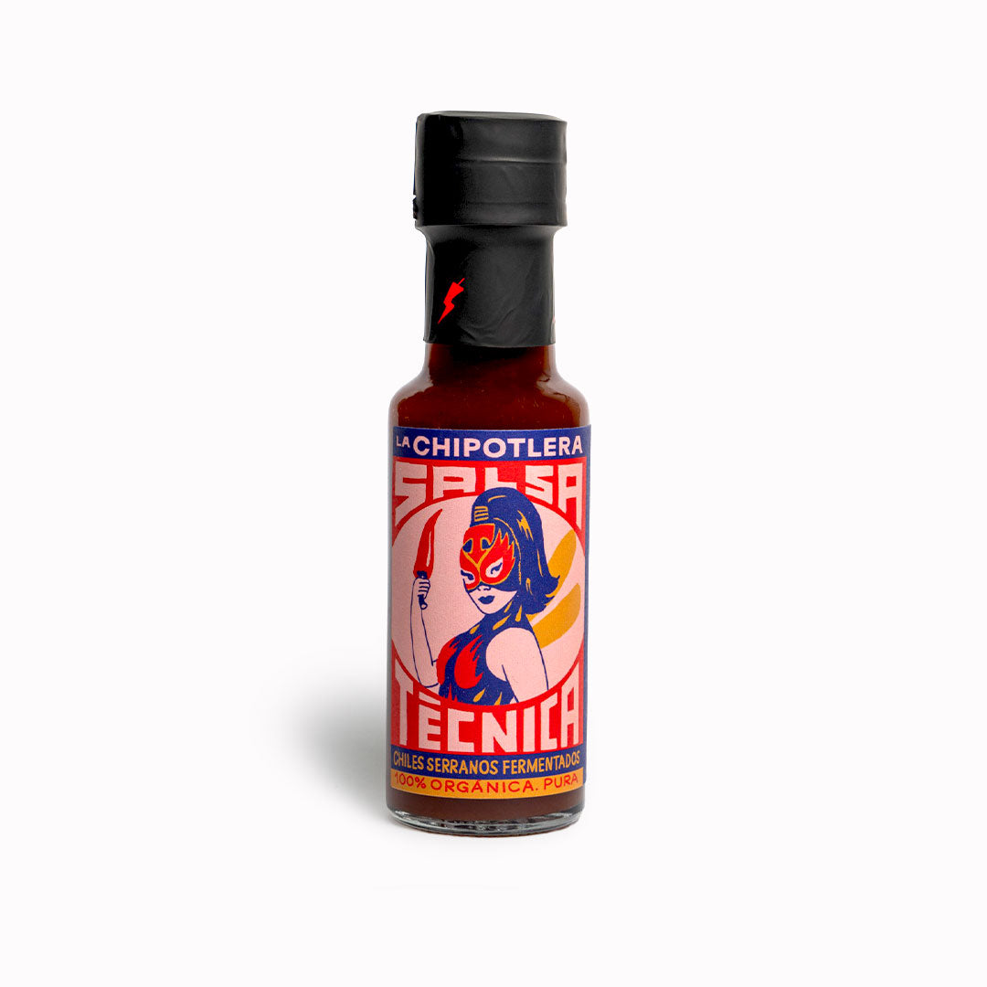La Chipotlera Salsa Técnica fermented serrano chilli sauce 125ml bottle