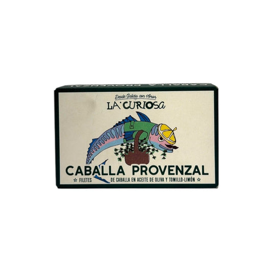 LA CURIOSA Caballa Provencal Mackerel Fillets in Oil 120g