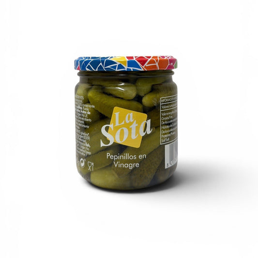La Sota Pickled Gherkins in Vinegar