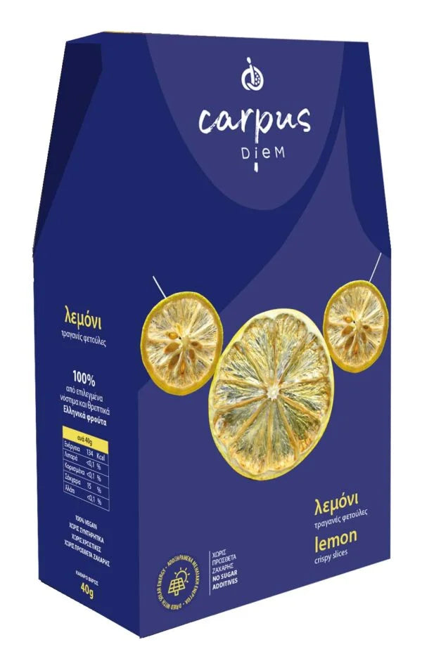 Carpus Diem Lemon Crispy Slices 40g