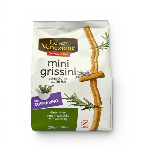 LE VENEZIANE Gluten Free Mini Grissini Rosemary 250g