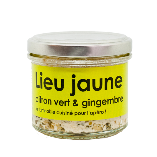 L’ATELIER DU CUISINIER Pollock with lime & ginger 80g Jar
