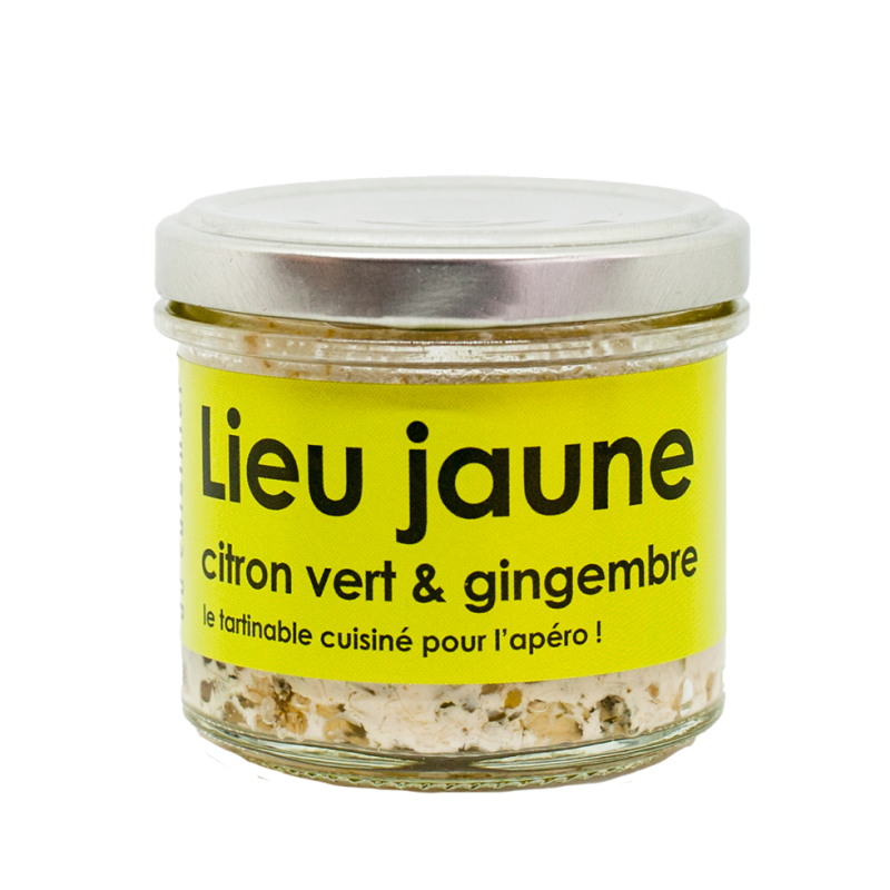 L’ATELIER DU CUISINIER Pollack with lime & ginger 80g Jar