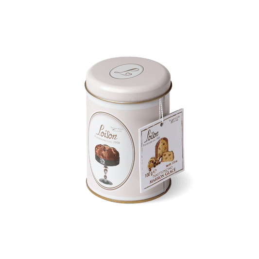 Loison Mignon Marron Glace Panettone (Tin) 100g