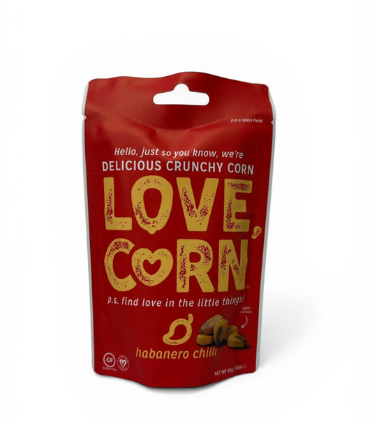 LOVE CORN Habanero Chilli 45g
