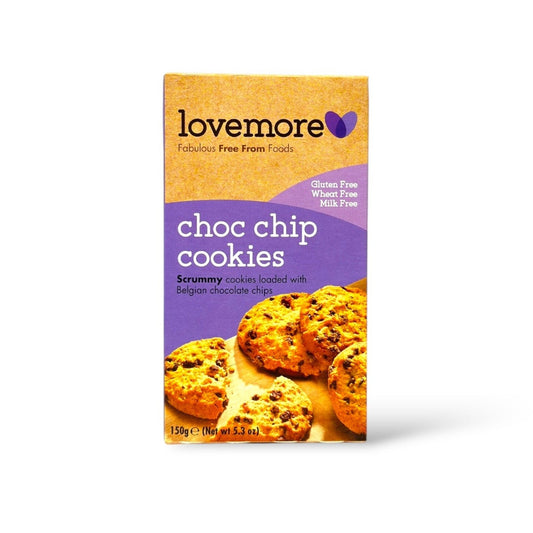 Lovemore Gluten Free Chocolate Chip Cookies 150g
