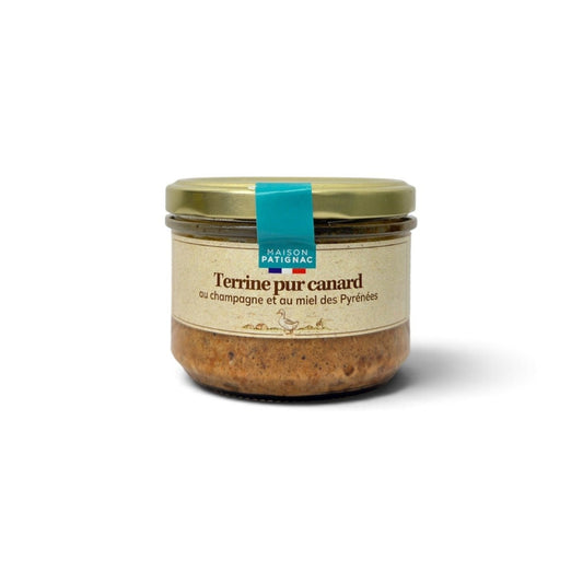 Maison Patignac Pure Duck Terrine with Champagne and Pyrenees Honey
