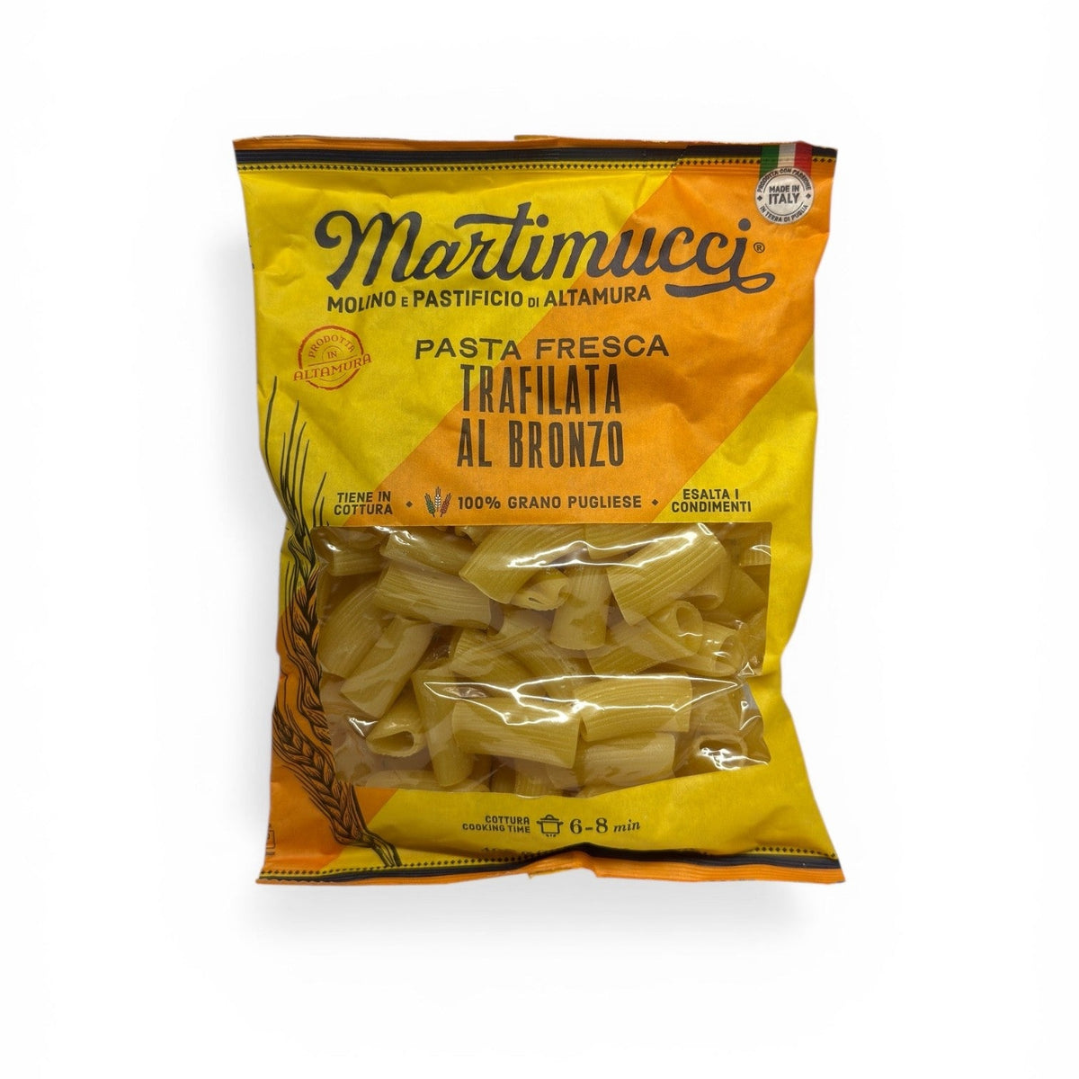 Martimucci Fresh Bronze Extruded Rigatoni 400g