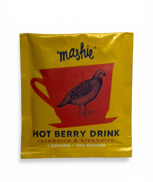 MASHIE Raspberry & Blueberry Hot Berry Drink Mix