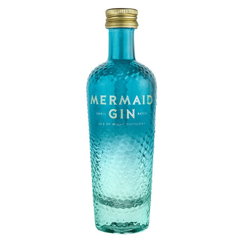 MERMAID Mini London Dry Gin 42% ABV 50ml