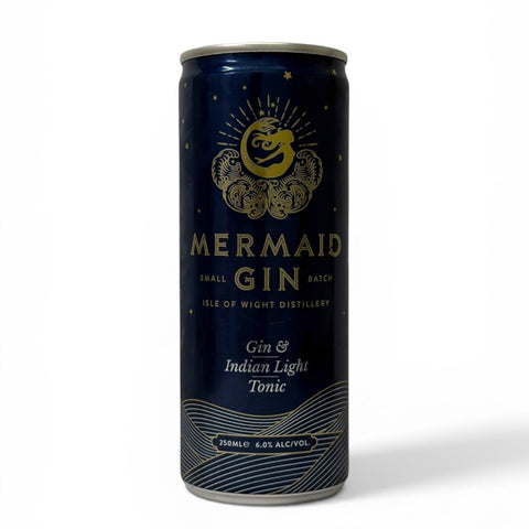 Mermaid Gin & Light Tonic 6% can