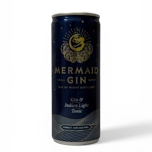 Mermaid Gin & Light Tonic 6% can