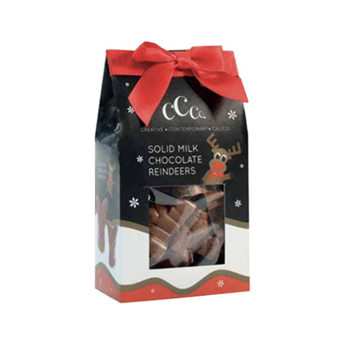 CCO Solid Chocolate Christmas Reindeer's 130g