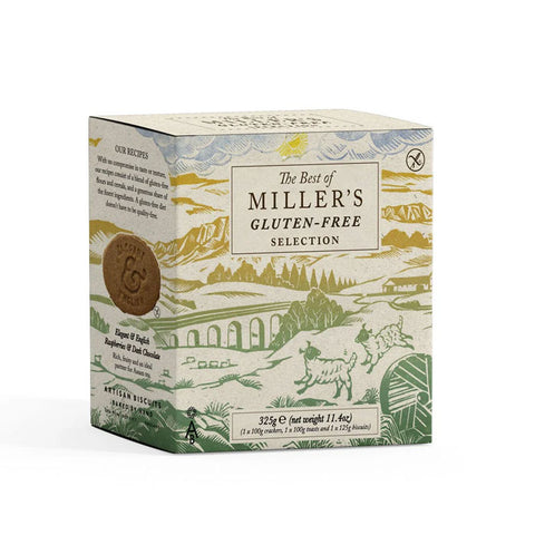 THE FINE CHEESE CO. Best of Millers Gluten Free Crackers Selection Box