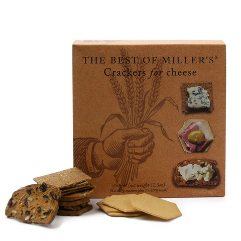 THE FINE CHEESE CO. Millers Best Crackers Selection Box