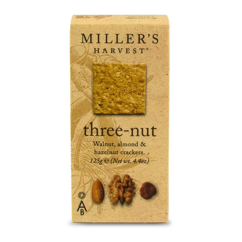 THE FINE CHEESE CO. Miller's Harvest - Three Nut Crackers