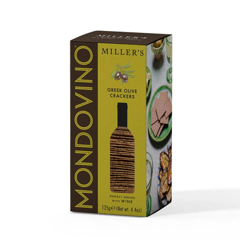 THE FINE CHEESE CO. Mondovino Greek Olive Crackers