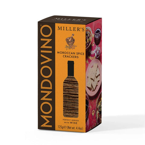 THE FINE CHEESE CO. Mondovino Morrocan Spice Crackers