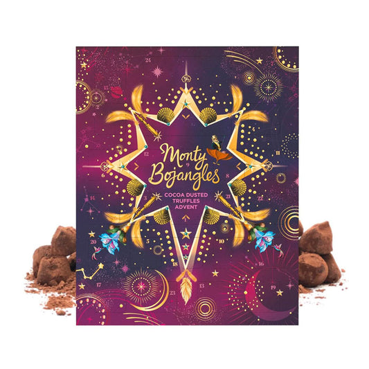 MONTY BOJANGLES Enchanting Winters Night Cocoa Dusted Truffles Advent Calendar 235g