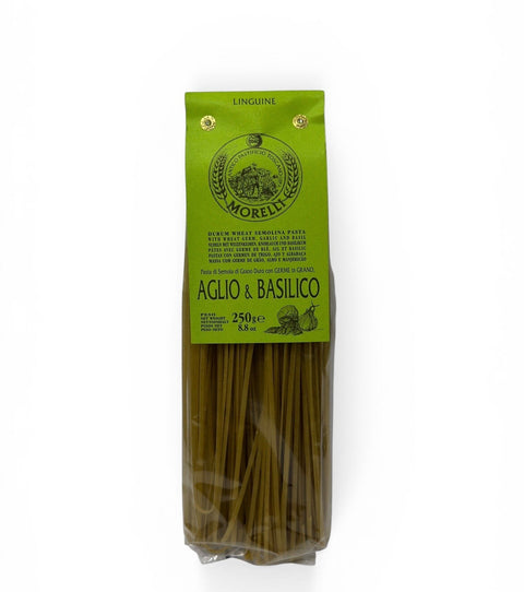 MORELLI Garlic & Basil Linguine 250g