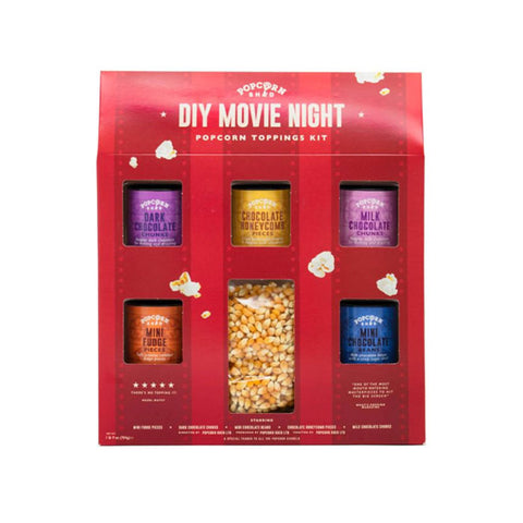 POPCORN SHED Movie Night Popcorn Toppings Kit