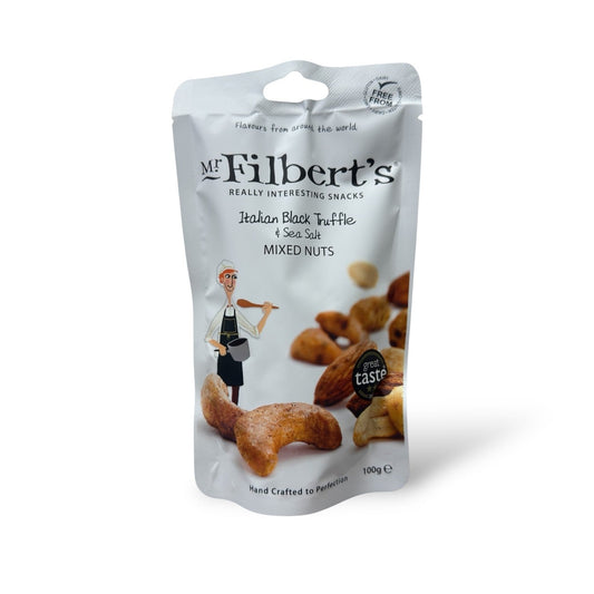 MR FILBERT'S Italian Black Truffle & Sea Salt Mixed Nuts 100g