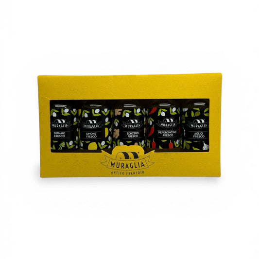 Muraglia Flavoured Extra Virgin Olive Oils Set