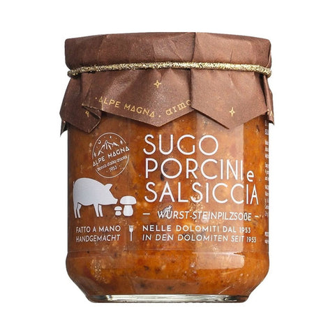 ALPE MAGNA Mushroom and Sausage Sauce
