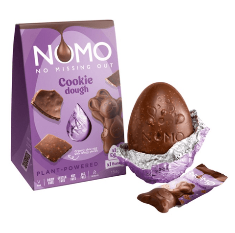 NOMO VEGAN CHOCOLATE EGG & COOKIE DOUGH BUNNY