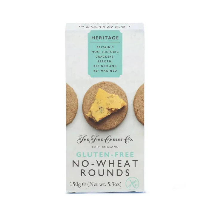 The Fine Cheese Co. Gluten Free No Wheat Rounds 150g