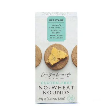 THE FINE CHEESE CO. Gluten Free No Wheat Rounds 150g