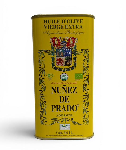 NUNEZ DE PRADO Organic Extra Virgin Olive Oil 1L