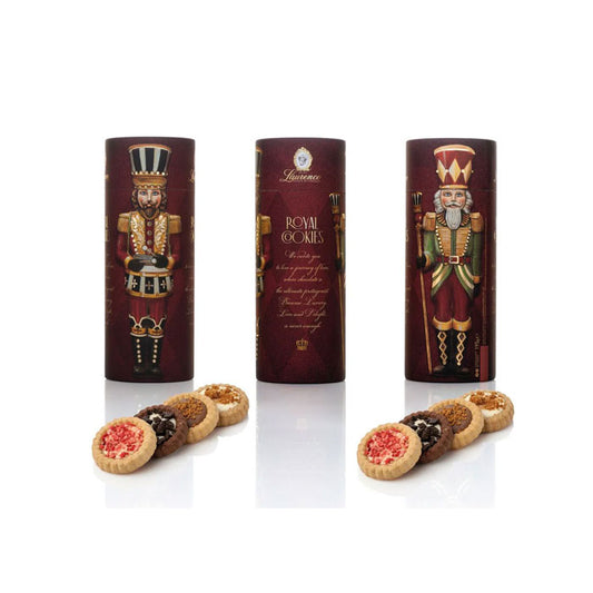 LAURENCE Nutcracker Mixed Flavour Cookie Tube 195g