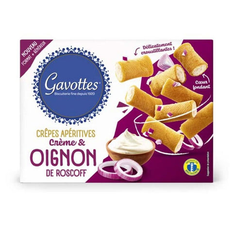 GAVOTTES Mini Crepes Roscoff Breton Onion & Cream