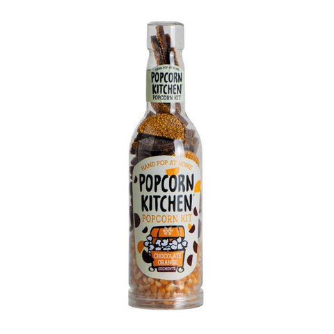 POPCORN KITCHEN Pop At Home Chocolate Orange Segments Gift Bottle Kit