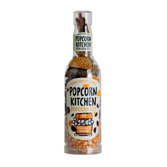 POPCORN KITCHEN Pop At Home Chocolate Orange Segments Gift Bottle Kit 440g