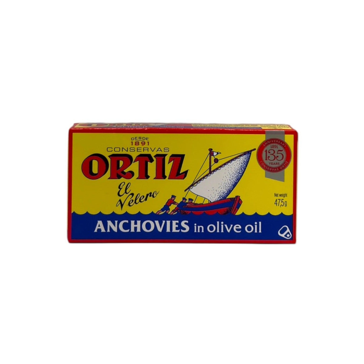 Ortiz Salted Anchovies in Olive Oil 47.5g