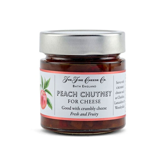 THE FINE CHEESE CO. Peach Chutney For Cheese 260g