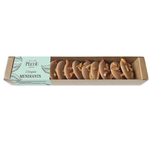 MAISON PECOU Mendiants Exquis Chocolate Box 70g