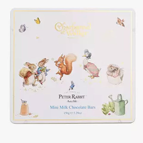 CHARBONNEL ET WALKER Peter Rabbit Mini- Bars Wrapped in Beatrix Potter Character Designs