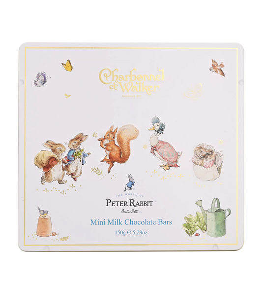 CHARBONNEL ET WALKER Peter Rabbit and Beatrix Potter Mini Milk Chocolate Bars 150g
