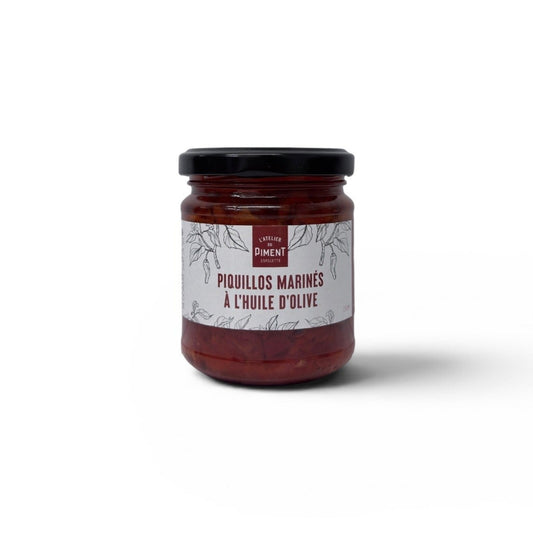 L’Atelier du Piment Marinated Piquillo Peppers in Olive Oil