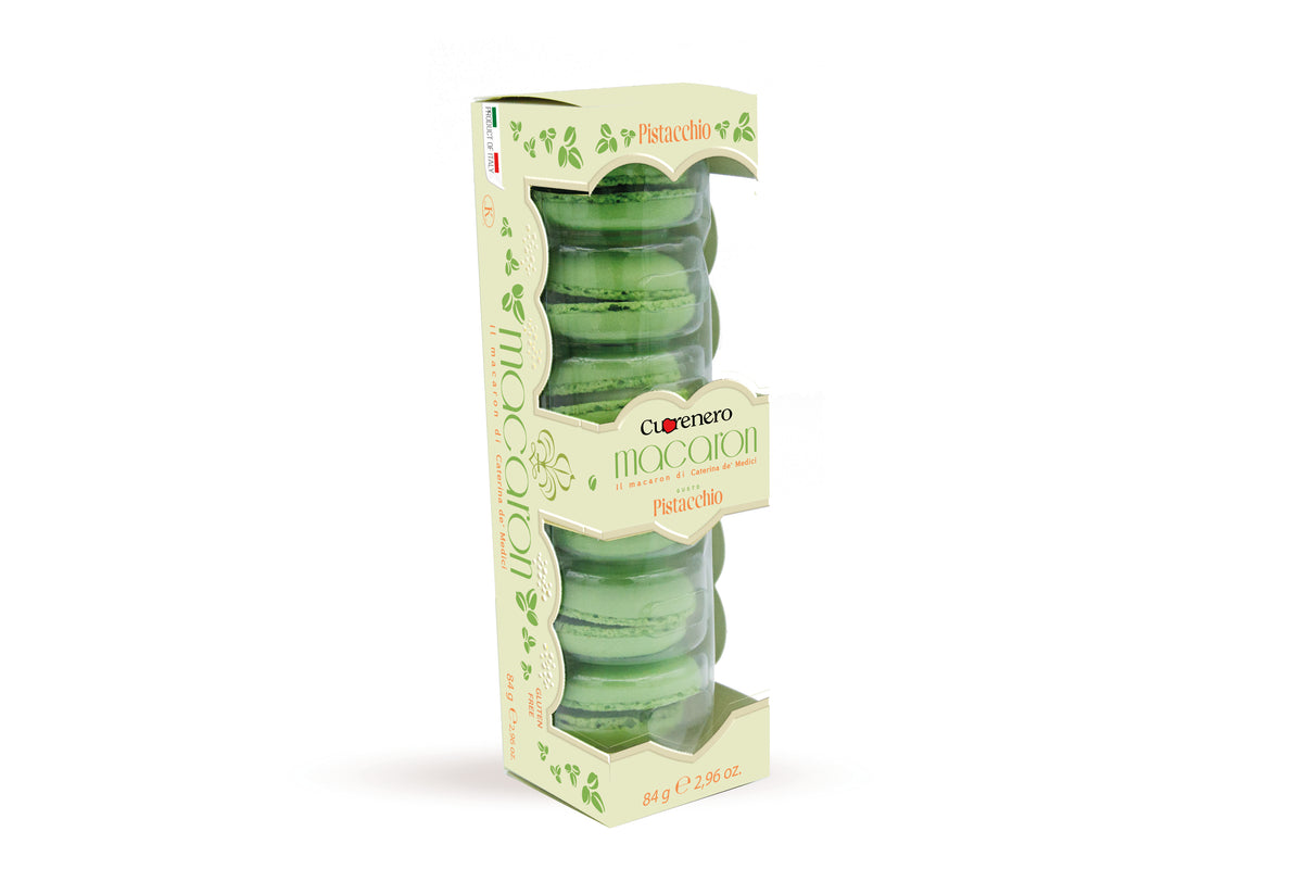 Cuorenero Pistachio Macarons 6pc 84g