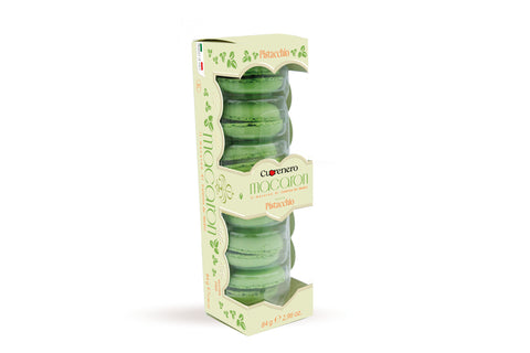 CUORENERO Pistachio Macarons 6pc 84g