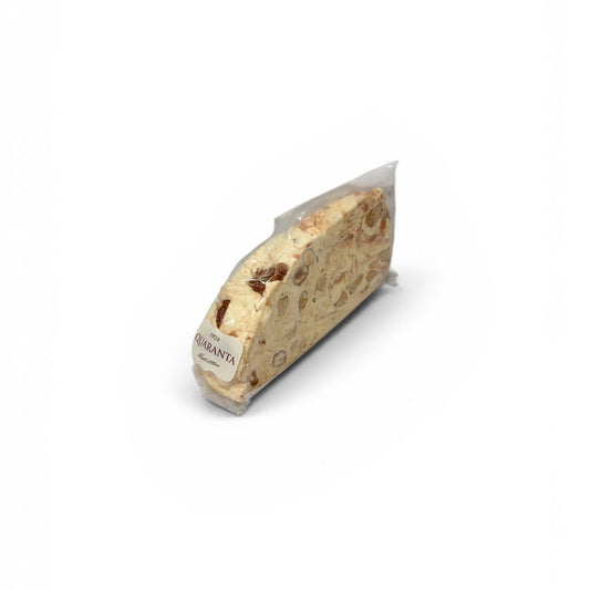Quaranta Nougat Cake Slice with Strawberry